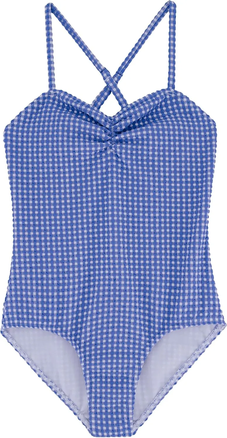 Roxy Girls' One-Piece Swimsuit with UPF 50  Sun Protection, Quick Drying Bathing Suit