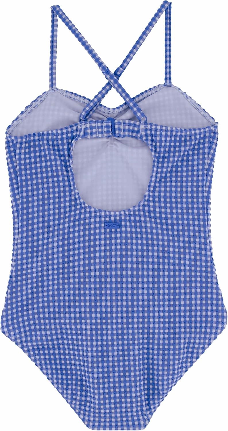 Roxy Girls' One-Piece Swimsuit with UPF 50  Sun Protection, Quick Drying Bathing Suit