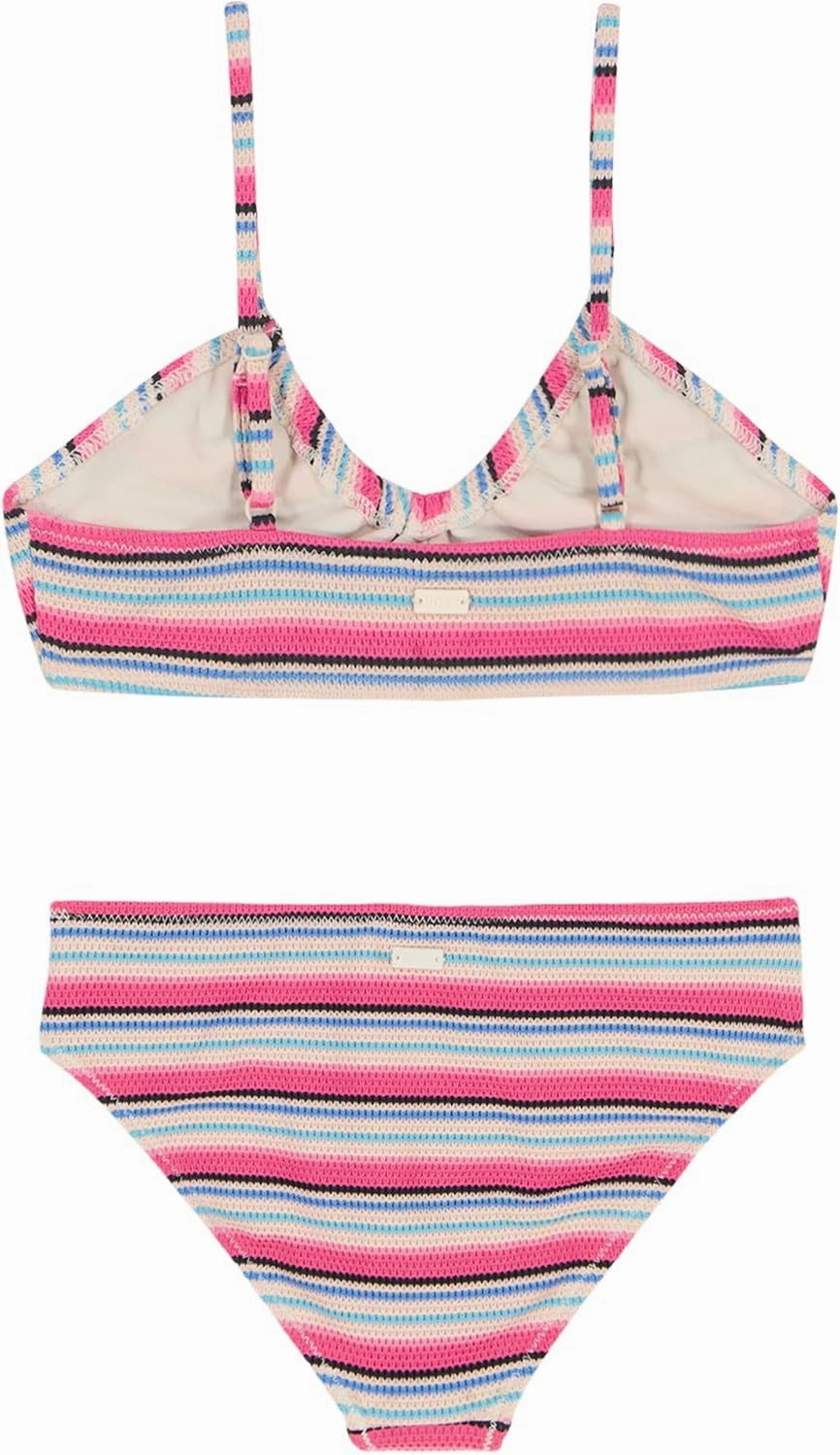 Roxy Girls' Two-Piece Bikini Swimsuit Set, UPF 50  Sun Protection, Quick-Dry Bathing Suit