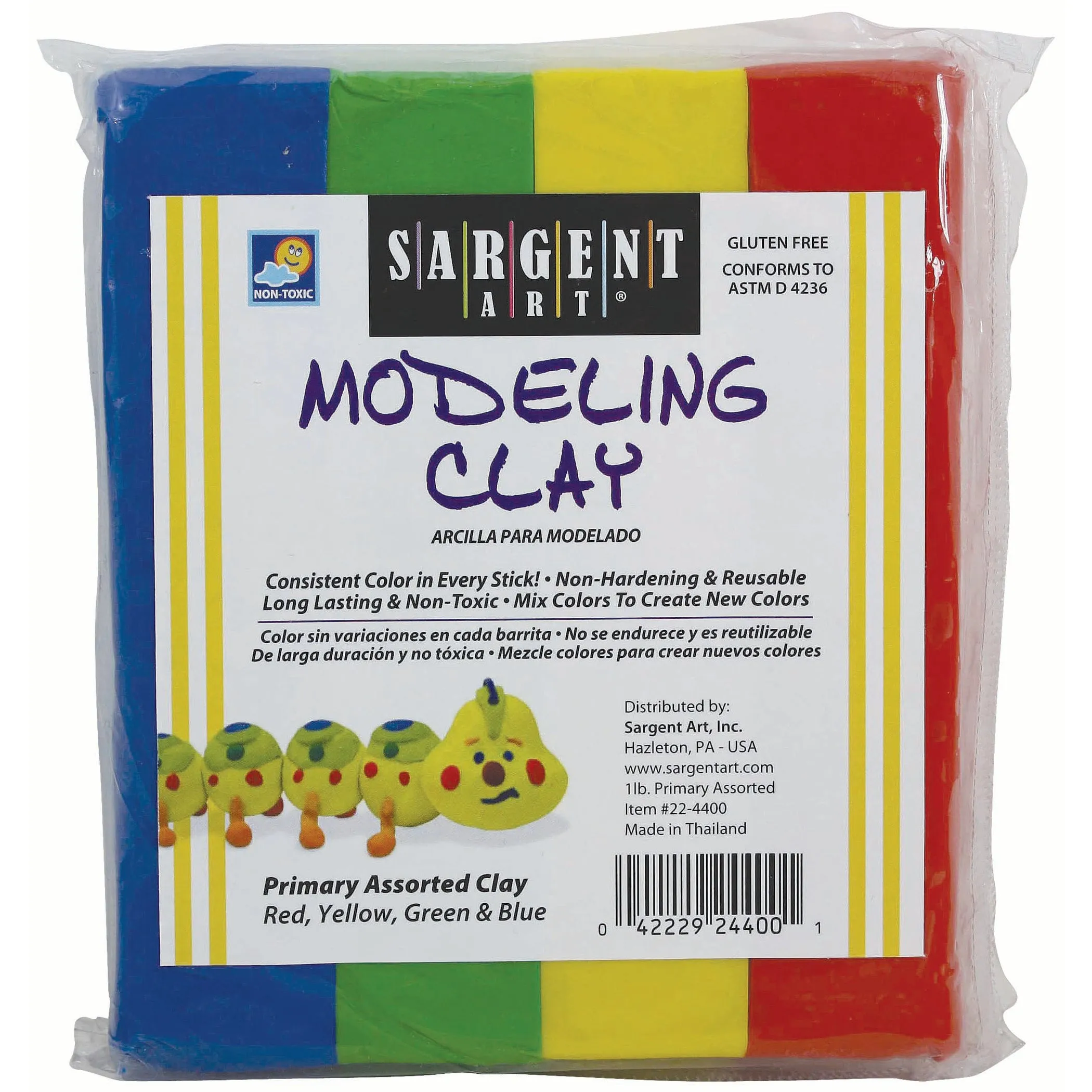 Sargent Art® Modeling Clay Primary Colors (discontinued)