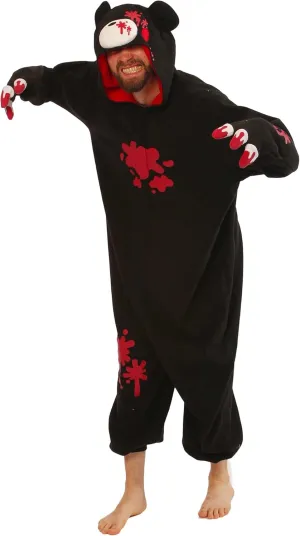 SAZAC Gloomy Bear Kigurumi - Onesie Jumpsuit Halloween Costume