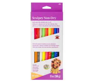 Sculpey Non-Dry™ Modeling Clay Color Sampler 20 pc