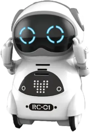 SEDLAV Pocket RC Robot Talking Interactive Dialogue - Voice Recognition, Record, Sing & Dance - Emo Robot for Fun, Language Learning, Anti Vector Moxie