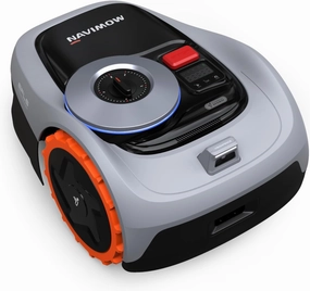 Segway Navimow i105N Robot Lawn Mower Perimeter Wire Free 1/8 Acre RTK Vision Robotic Lawnmower, AI-Assisted Mapping, Virtual Boundary, APP Control, 58dB(A) Quiet, Multi-Zone Management