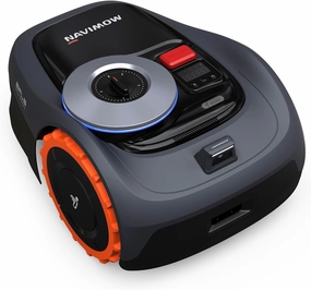 Segway Navimow i110N Robot Lawn Mower Perimeter Wire Free 1/4 Acre RTK Vision Robotic Lawnmower, AI-Assisted Mapping, Virtual Boundary, APP Control, 58dB(A) Quiet, Multi-Zone Management