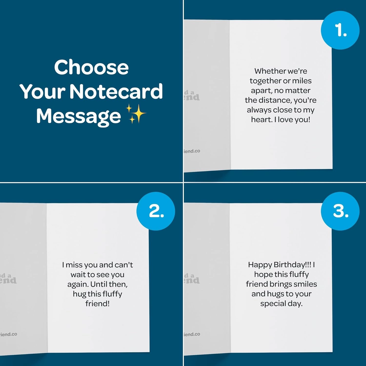 SendAFriend Toby The Teddy Bear Stuffed Animal Care Package, Someone Loves You Box, Great Gift for Any Reason (Love You Notecard)