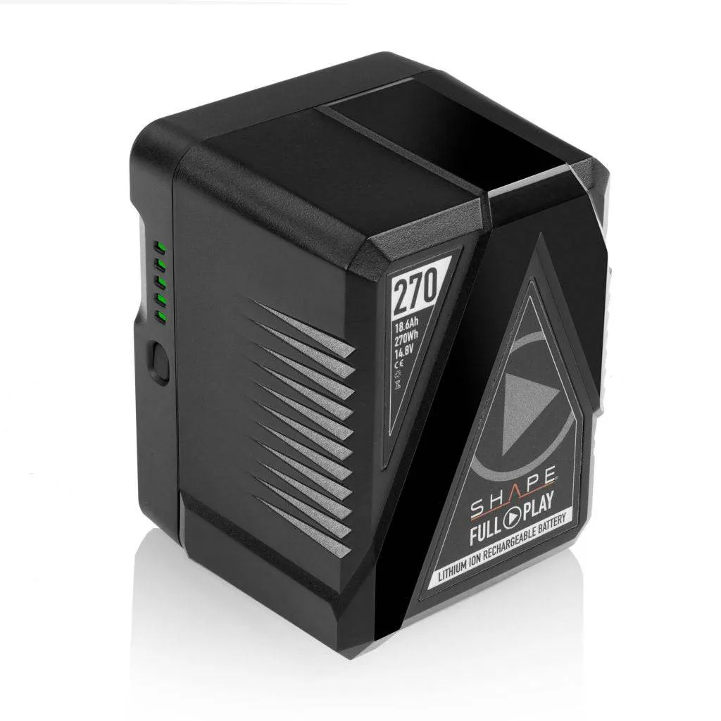 SHAPE Full Play Rechargeable Battery 270 Wh V-Mount
