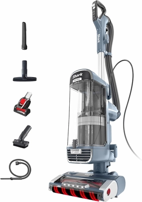 SHARK UV2500 Upright Vacuum, Vertex with DuoClean PowerFins, HairPro, Powered Lift-Away, Self-Cleaning Brushroll, & Odor Neutralizer Technology, Blue (Renewed)