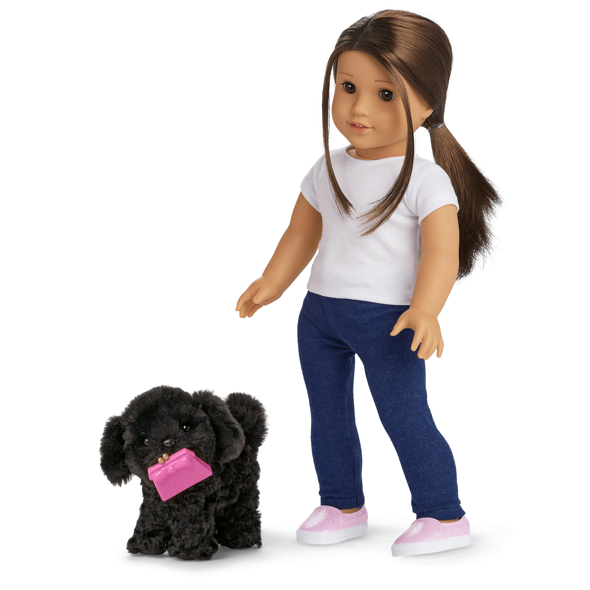 Shi-Poo Sweetie Dog for 18-inch Dolls