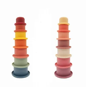 Silicone Stacking Cups