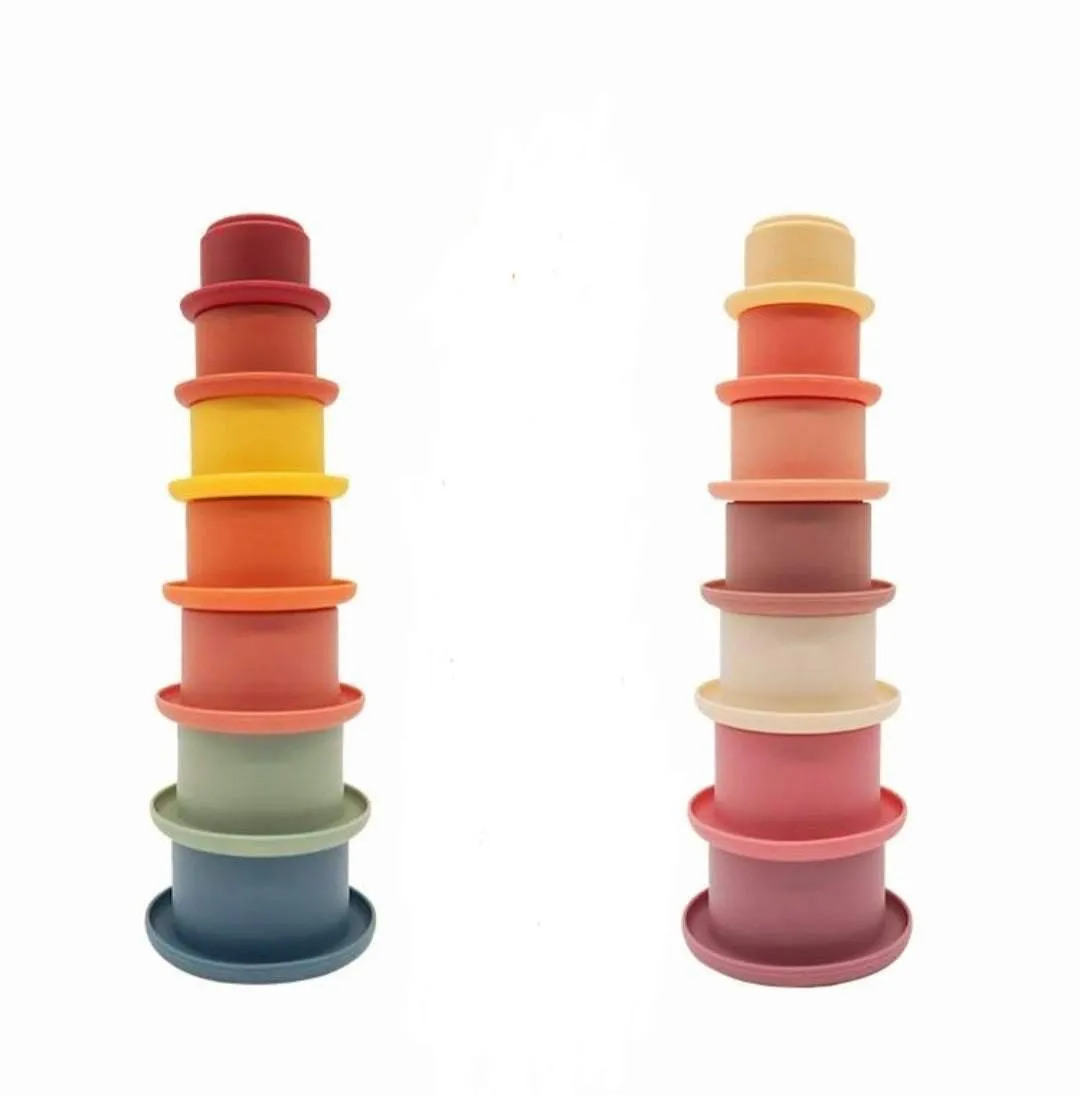Silicone Stacking Cups