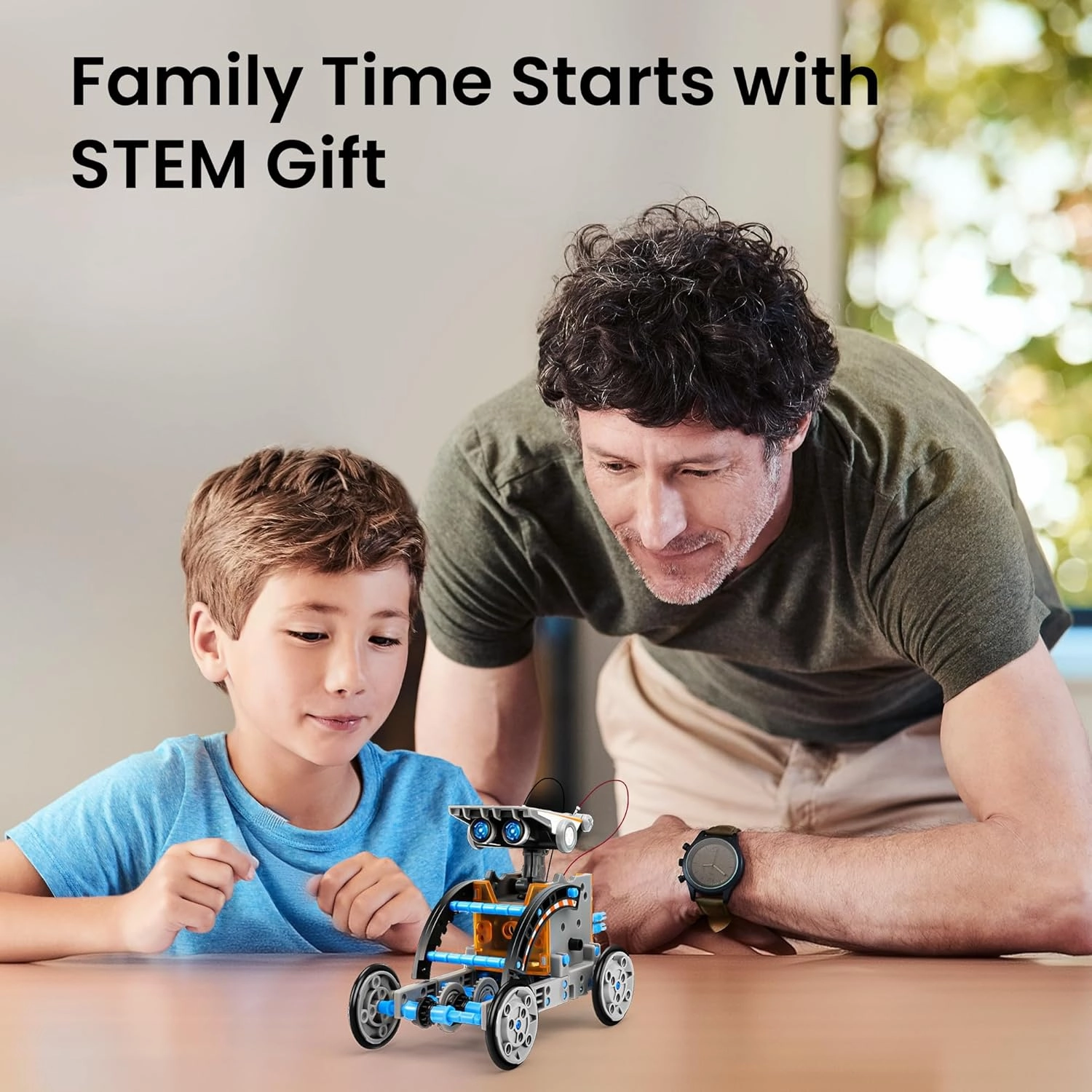 Sillbird STEM 12-in-1 Education Solar Robot Toys for Boys Ages 8-13, DIY Building Science Experiment Kit Birthday Gifts for Kids 8 9 10 11 12 13 Years Old, Solar Powered by The Sun