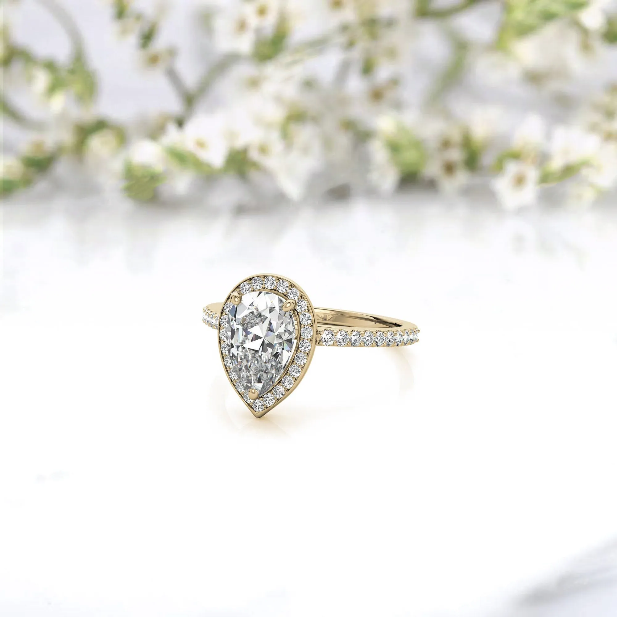 Silver Rapunzel Radiance Ring