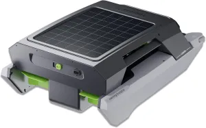 SmartPool P1 Solar-Powered Skimmer Robot - Auto Obstacle Avoidance, Debris Guard, LED Status, 24/7 Cleaning with US Support & 1-Year Warranty