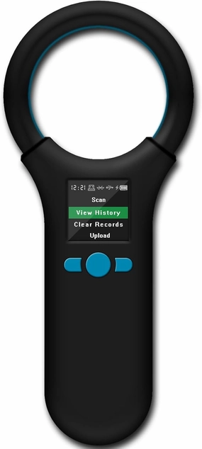 Smoostart Multifunction Bluetooth Microchip Scanner, Pet Microchip Reader with Latest Operating System, FDX-B/EMID 500 Records Data History Locally Available Or Upload to PC/Cell Phone/PAD