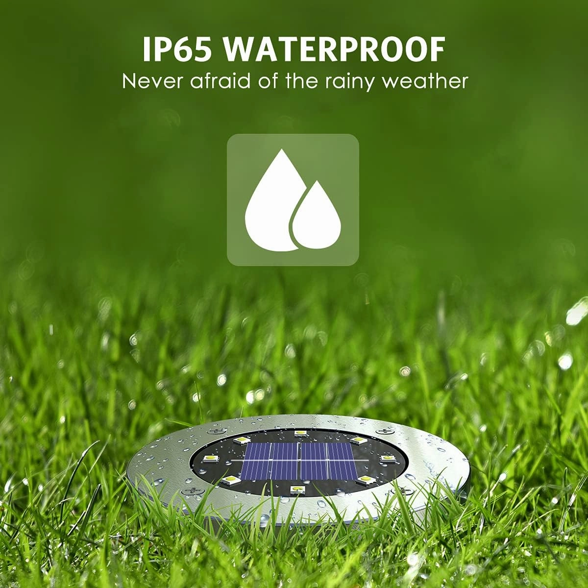 Solar Ground Lights 16Pack, Garden Solar Outdoor Waterproof Pathway Bright In-Ground Lights Outdoor Lighting Decor for Lawn, Patio, Yard, Driveway,Walkway Warm Light