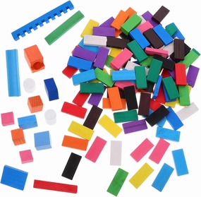 Sosoport 1 Set Dominoes Set Wooden Domino Block Game for Adults for Family Gatherings Parties and Rainy Days Develops Intelligence Hands Skills
