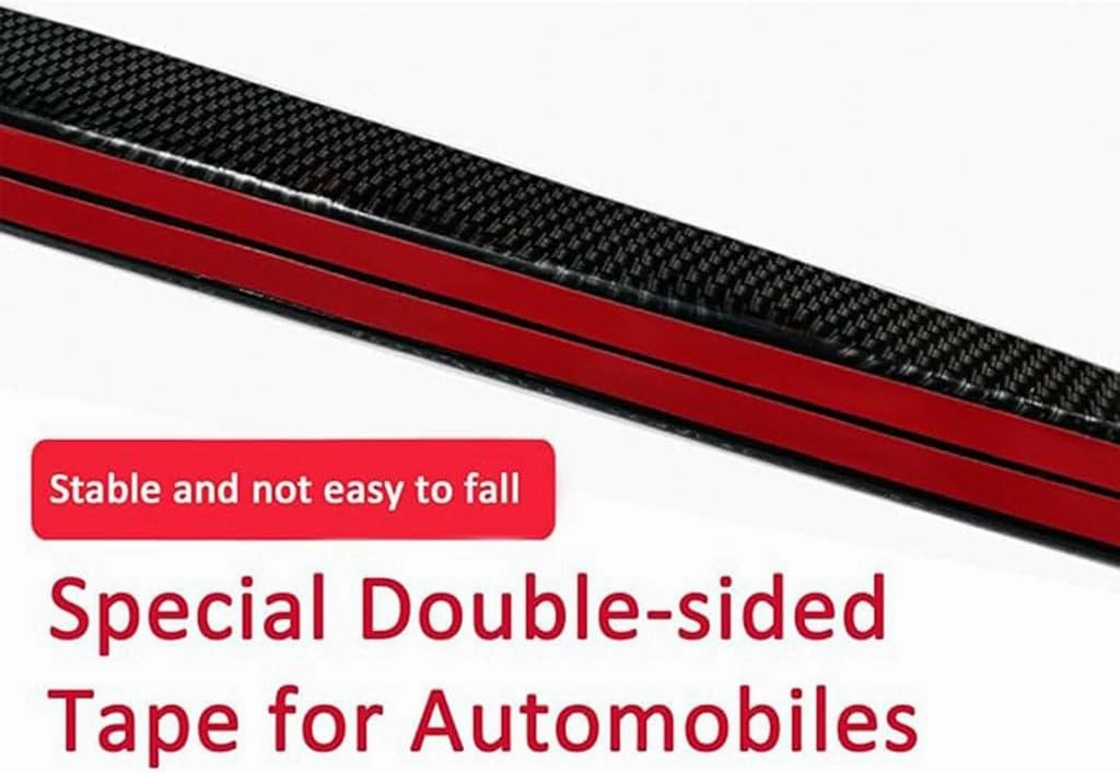 Spoilers Cars for Daewoo Nexia (KLETN, Facelift 2008) 2008 2009 2010 2011 2012 2013, Rear Trunk Spoiler Diffuser Durable Anti-Collision Tail Decoration Car Accessories,Black