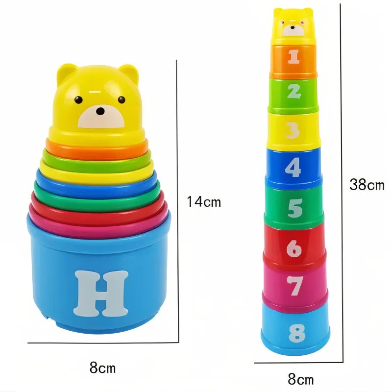 StackNLearn- Colorful Stacking Cups