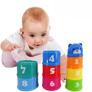 StackNLearn- Colorful Stacking Cups