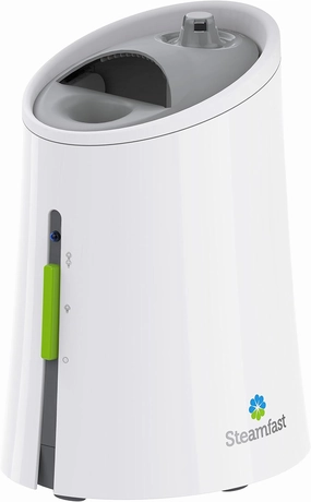 Steamfast SF-920 Warm Mist Humidifier and Steam Vaporizer with Auto Shut-Off, Filter-Free Design, Aromatherapy Essential Oil Ready, 1 Gallon Capacity,White