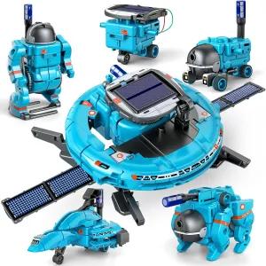 STEM Projects for Kids Ages 8-12, Science Kits, Solar Space Toys Gifts for 8 9 10 11 12 Year Old Teen Boys Girls, 120Pcs STEM Building Robots Toys for Teenage Ages 8 9 10 11 12