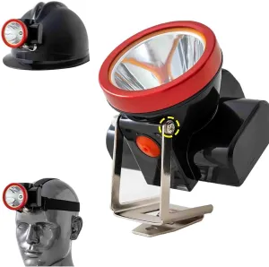 Super Bright LED Miner Lamp Head Torch Flashlight for in Underground Work and Outdoor Activities