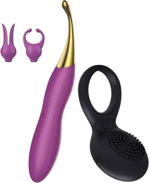 SVAKOM Penis Ring Vibrator Clitoral Vibrators 2 in 1 Male Ring for Couples Pleasure   SVAKOM Female Squirting Vibrators Clit G-Spot Dildo Nipple Stimulator