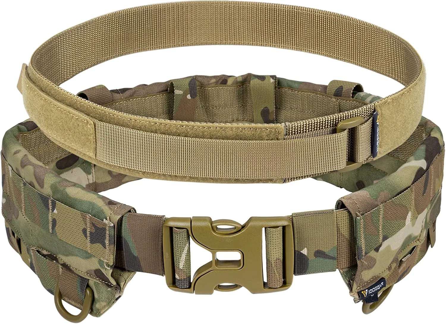 Tactical MOLLE Military Belt Modular Rigger's Belt Combat Adjustable Belt With Inner Belt And Outer Belt Set