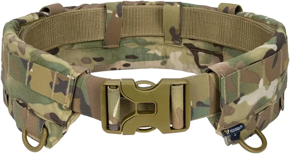 Tactical MOLLE Military Belt Modular Rigger's Belt Combat Adjustable Belt With Inner Belt And Outer Belt Set