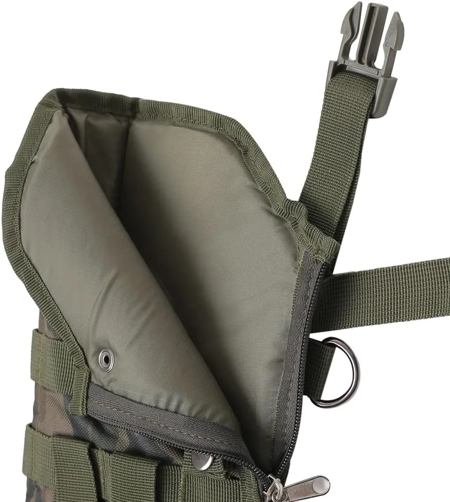Tactical Shotgun Rifle Scabbard Bag Adjustable Shoulder Strap Outdoor Hunting Molle Holster