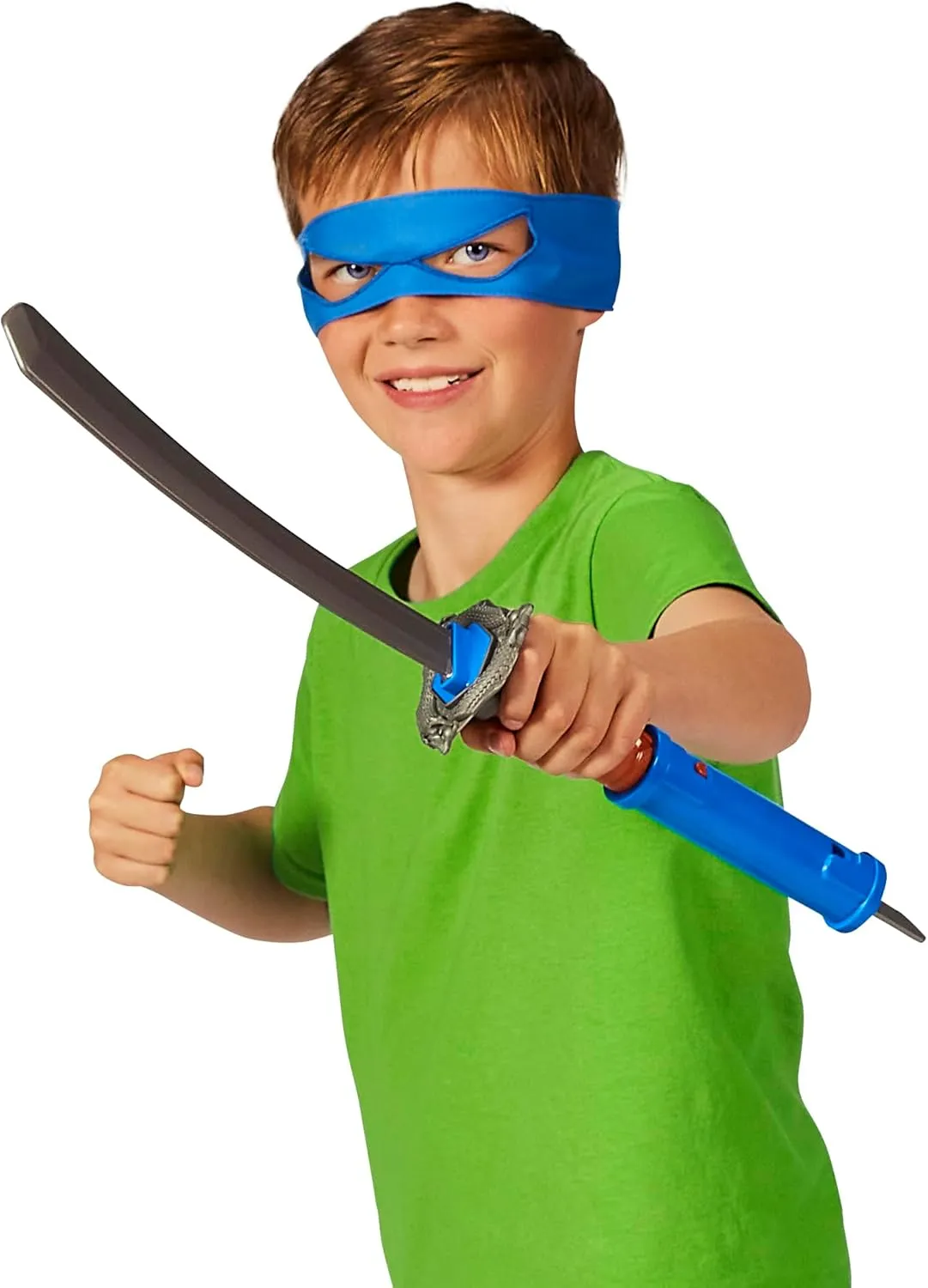 Tales of Teenage Mutant Ninja Turtles: Mutations Build N Battle Leonardo Katana Sword Basic Role Play Set by Playmates Toys