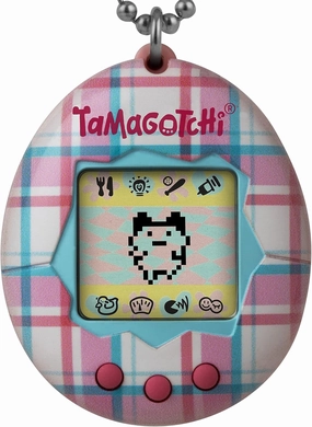 Tamagotchi Original - Plaid (Updated Logo)