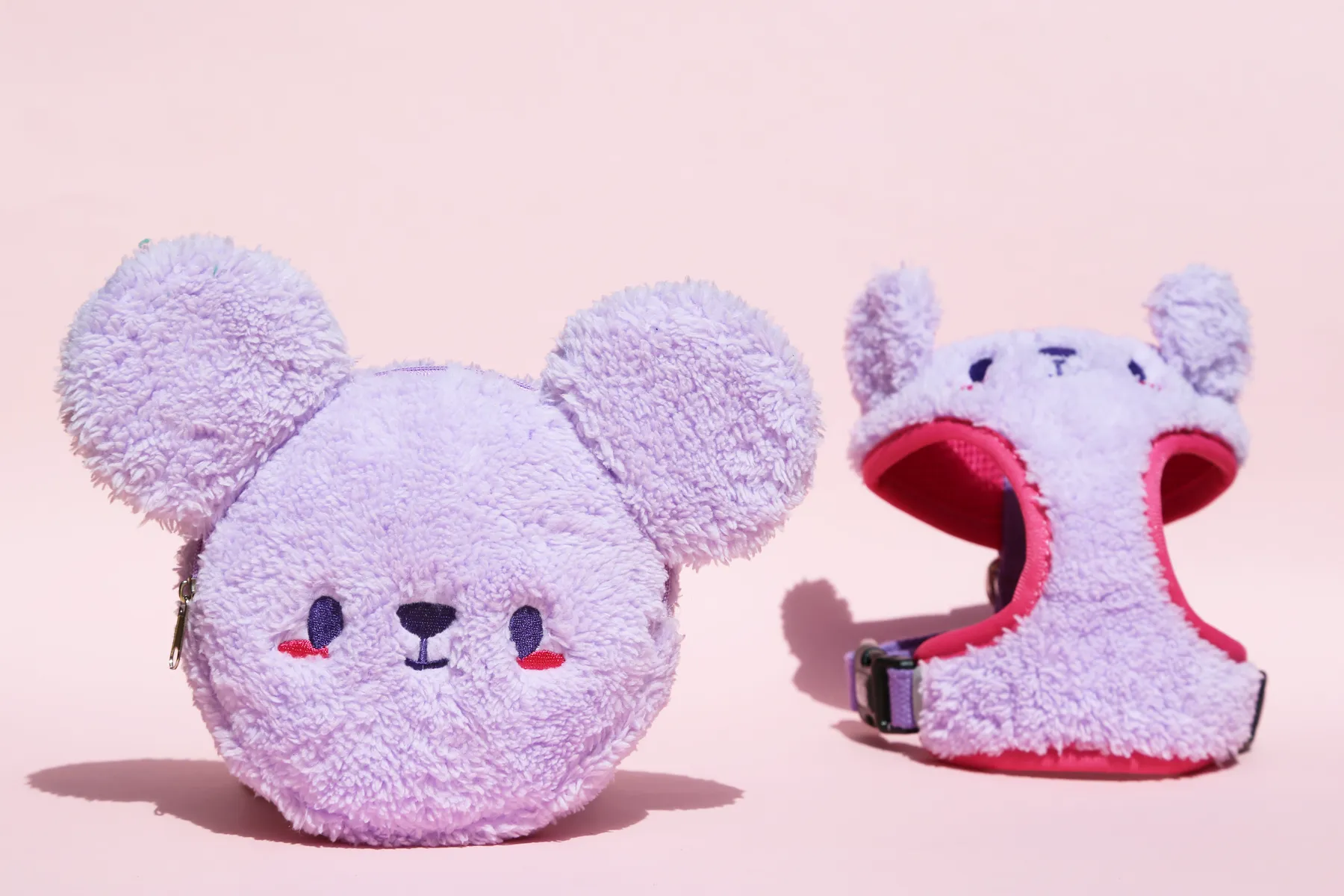 Taro-kuma bag •ᴥ• ふわふわクマ