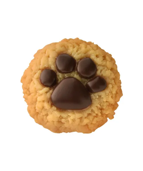 Teddy Bear's Paw Maple Cookie Pierced Earring (Single)【Japan Jewelry】