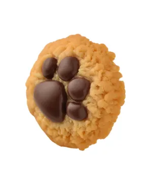 Teddy Bear's Paw Maple Cookie Pierced Earring (Single)【Japan Jewelry】