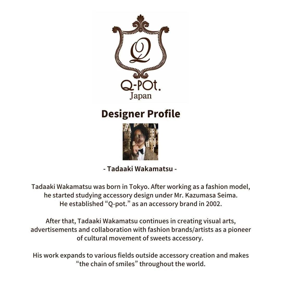 Teddy Bear's Paw Maple Cookie Pierced Earring (Single)【Japan Jewelry】