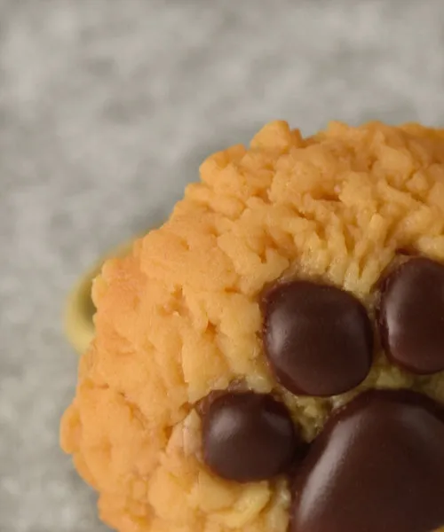 Teddy Bear's Paw Maple Cookie Pierced Earring (Single)【Japan Jewelry】