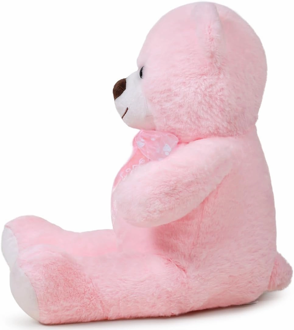 Teddy Bear Stuffed Animal 24'' Small Teddy Bear Gift for Christmas Birthday Pink