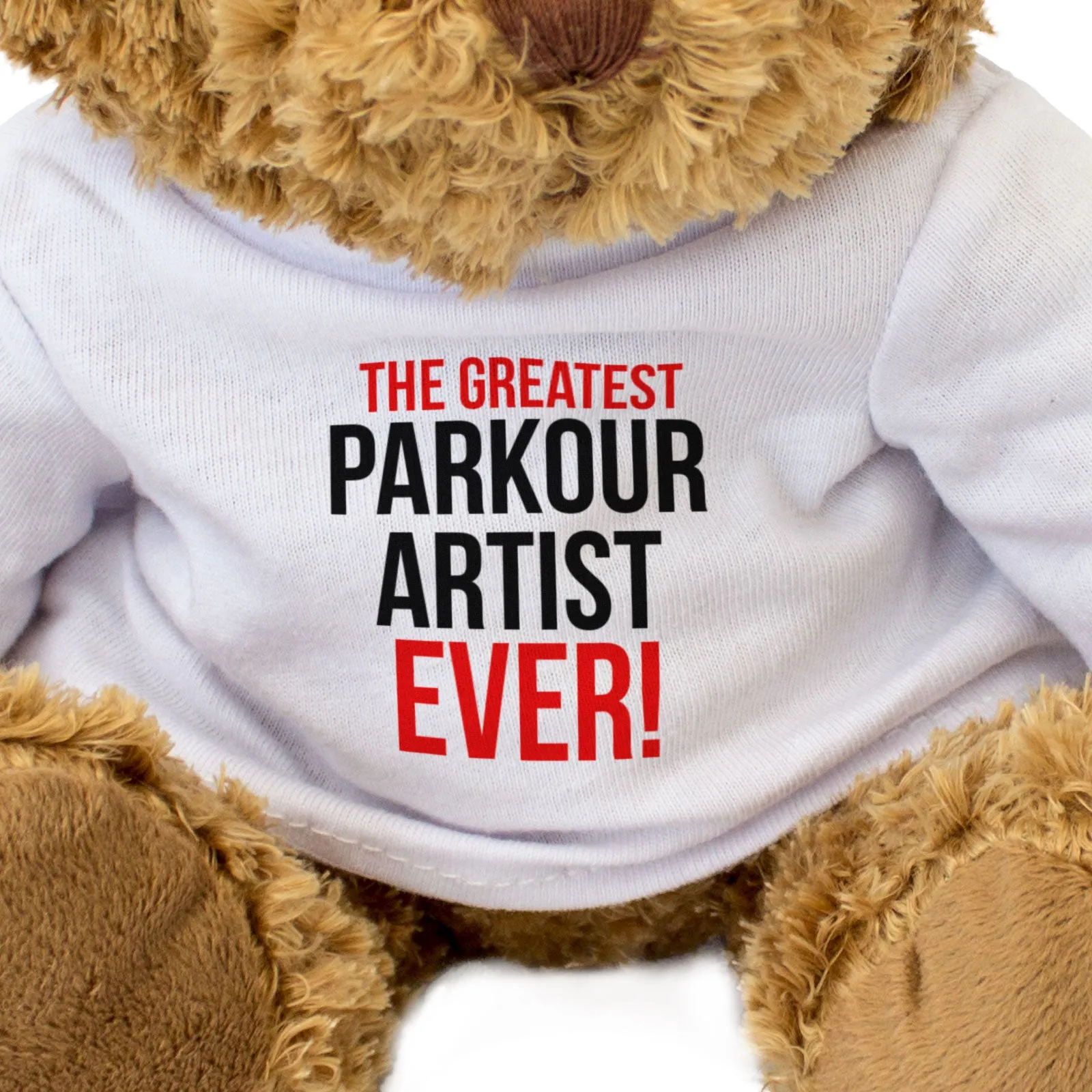 THE GREATEST PARKOUR ARTIST EVER - Teddy Bear - Cute Cuddly - Gift Present