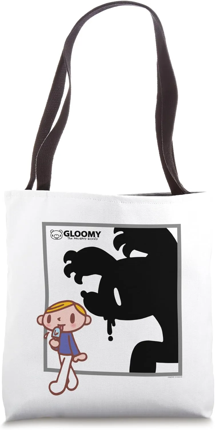 The Naughty Grizzly Creeping Up On Pity Halloween Anime Tote Bag