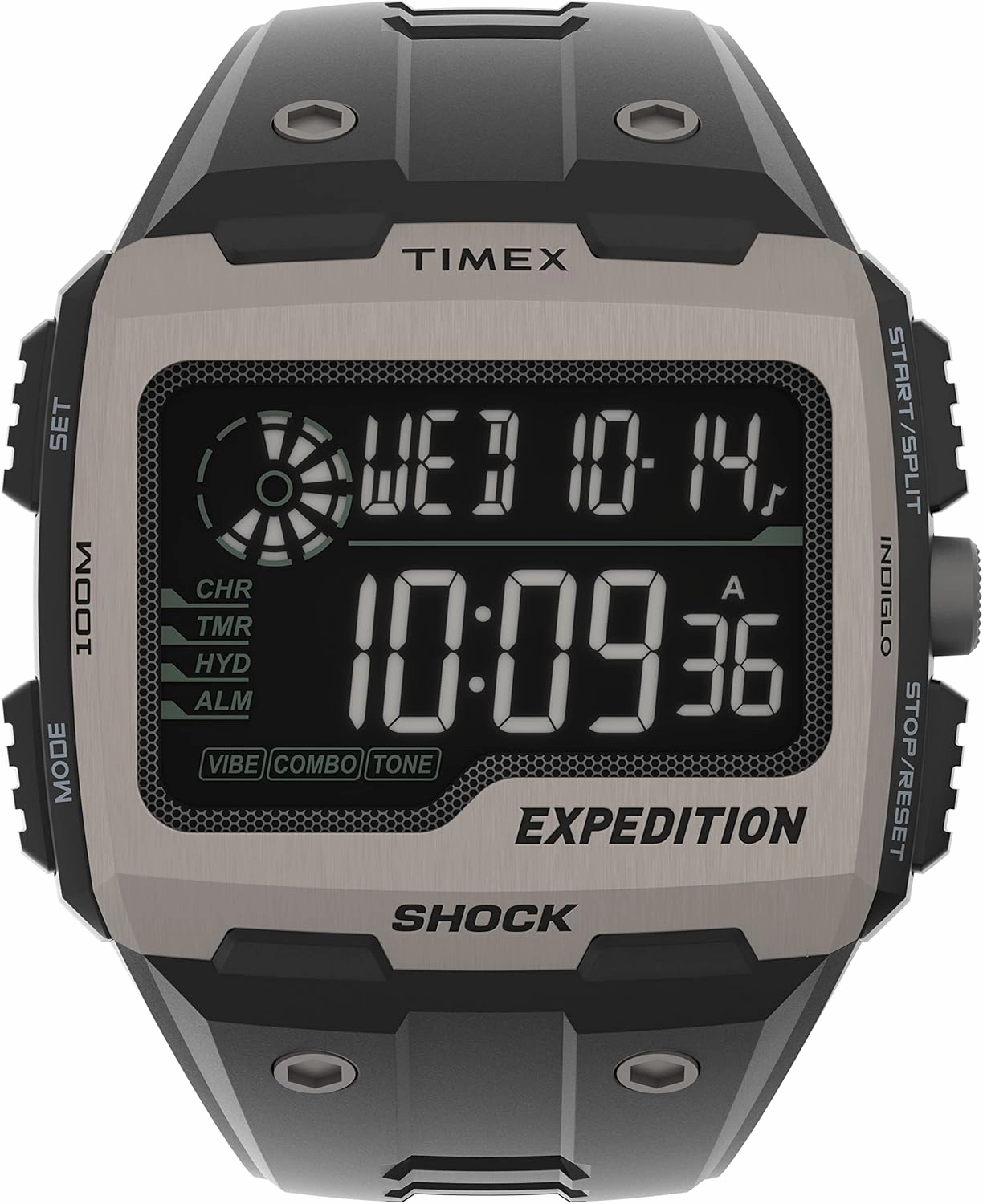 Timex Men's Expedition Grid Shock Quartz Resin Strap