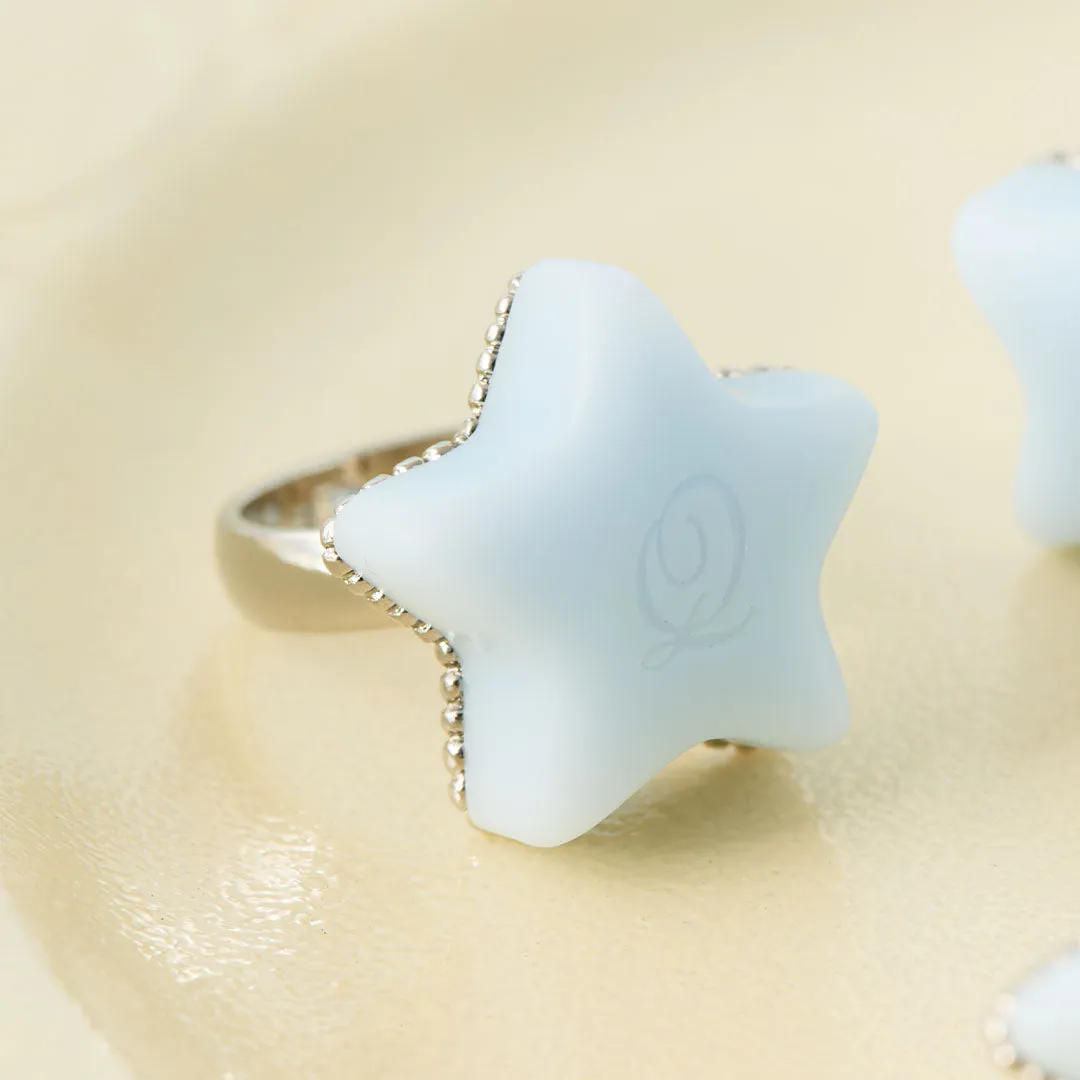 Étoile Chocolat Ring (Light Blue)【Japan Jewelry】