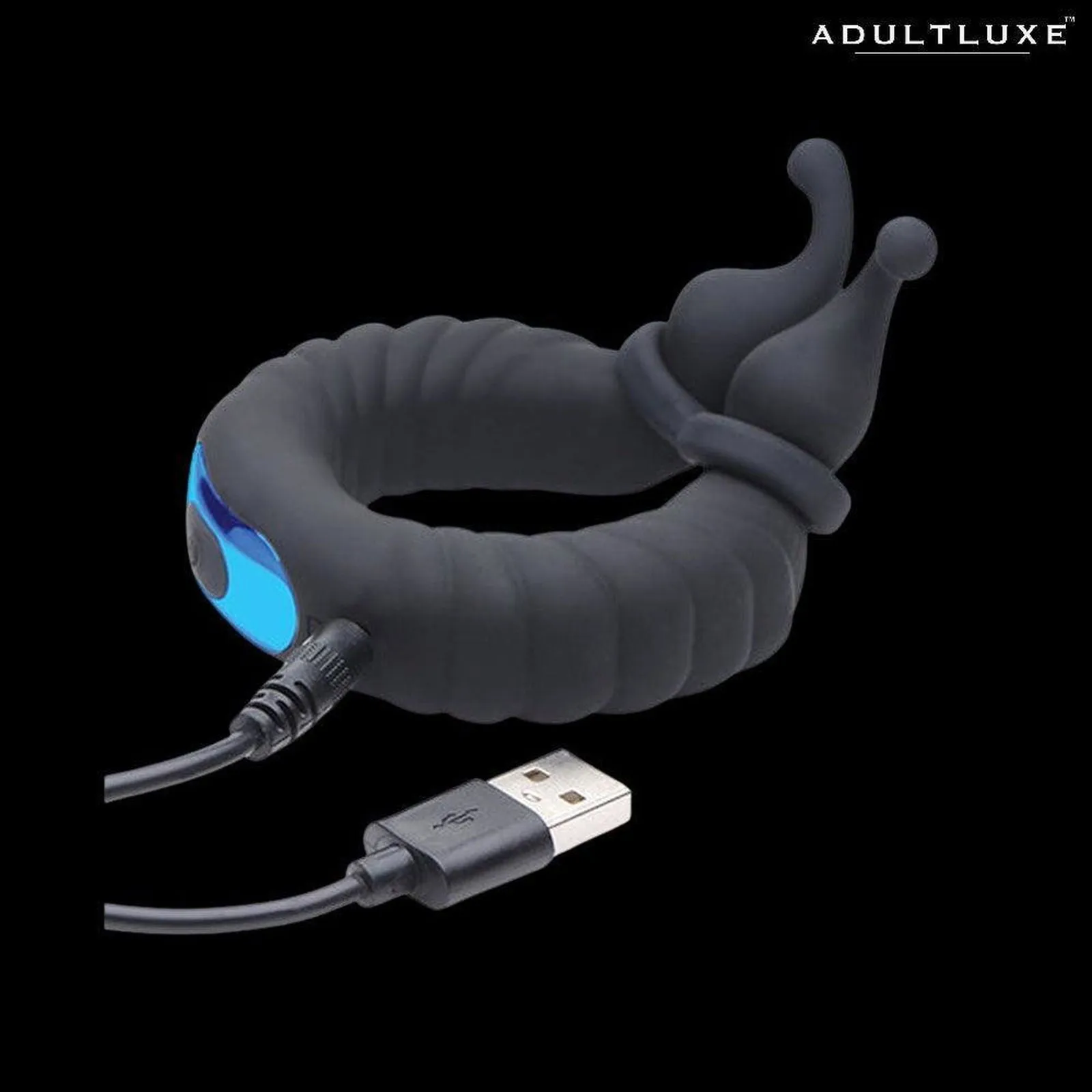 Trinity Cobra Dual Stimulation Silicone Cock Ring