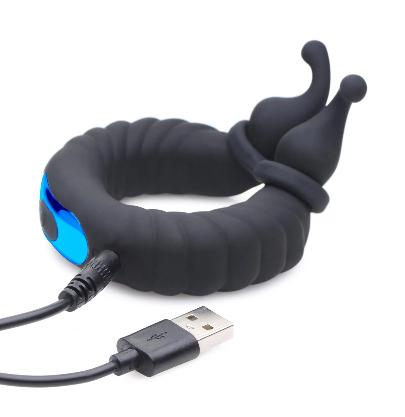 Trinity Cobra Dual Stimulation Silicone Cock Ring