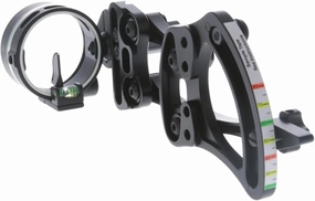 TRUGLO Archer's Choice Range Rover Archery Sight, 1x .019 Green, Black (TG6211B)