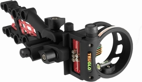 TRUGLO Carbon Hybrid Ultra Lightweight Micro-Adjustable 5-Pin Hunting Bow Sight