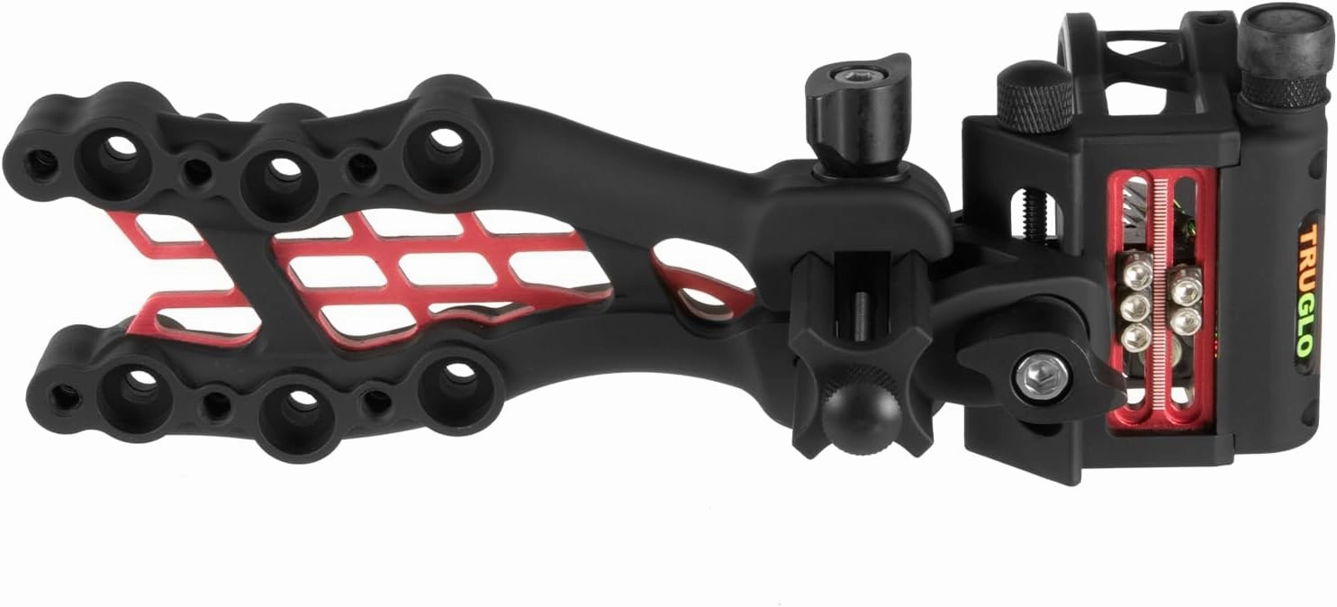TRUGLO Carbon Hybrid Ultra Lightweight Micro-Adjustable 5-Pin Hunting Bow Sight
