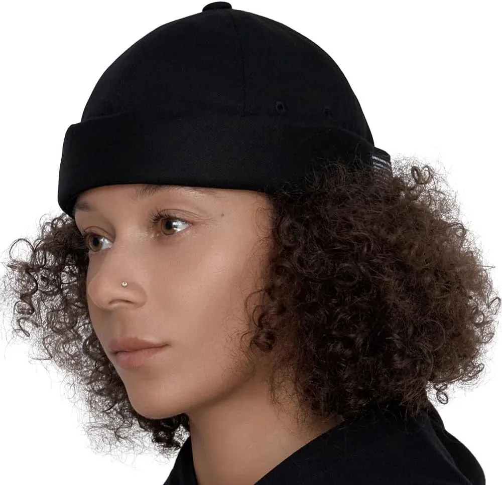UNDERCONTROL Brimless Sailor Fisherman Leon Hat No Visor Miki Skull Docker Beanie Trawler Tactical Ring Cap for Men & Women