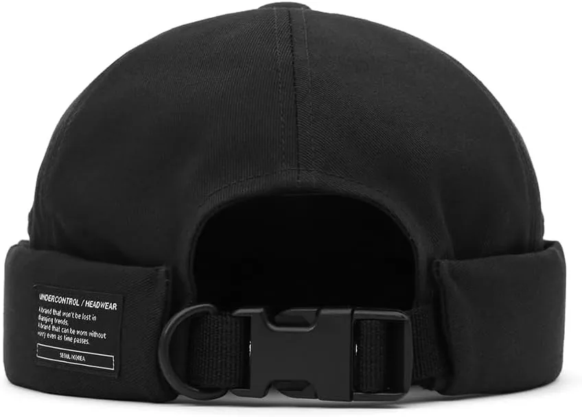 UNDERCONTROL Brimless Sailor Fisherman Leon Hat No Visor Miki Skull Docker Beanie Trawler Tactical Ring Cap for Men & Women